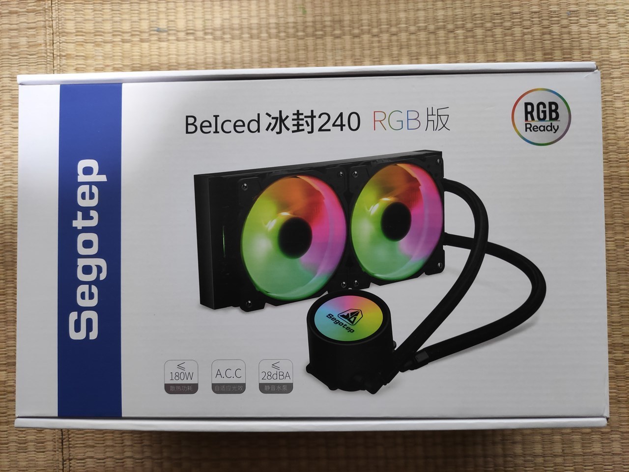 安心発送】 Segotep 水冷 CPUクーラー BeIced 240 ARGB sushitai.com.mx